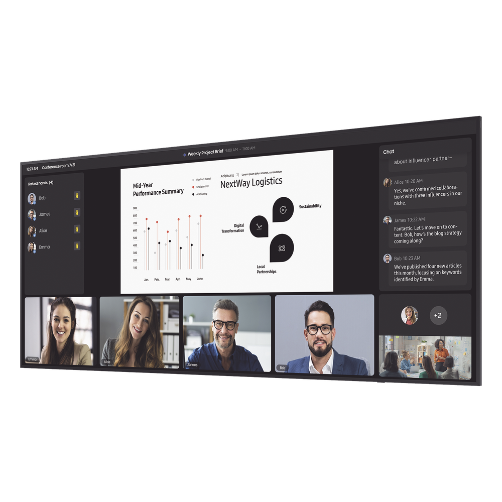 Pantalla Profesional WIDE 105" 5K / Para uso 24/7 / LH105QPD5BGXZA / bocinas integradas / Dimensiones: 2.48 m Largo x 1.06 m alto / Soporta Rotacion de imagen Pivot
