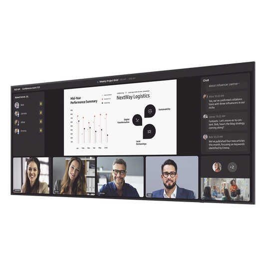Pantalla Profesional WIDE 105" 5K / Para uso 24/7 / LH105QPD5BGXZA / bocinas integradas / Dimensiones: 2.48 m Largo x 1.06 m alto / Soporta Rotacion de imagen Pivot