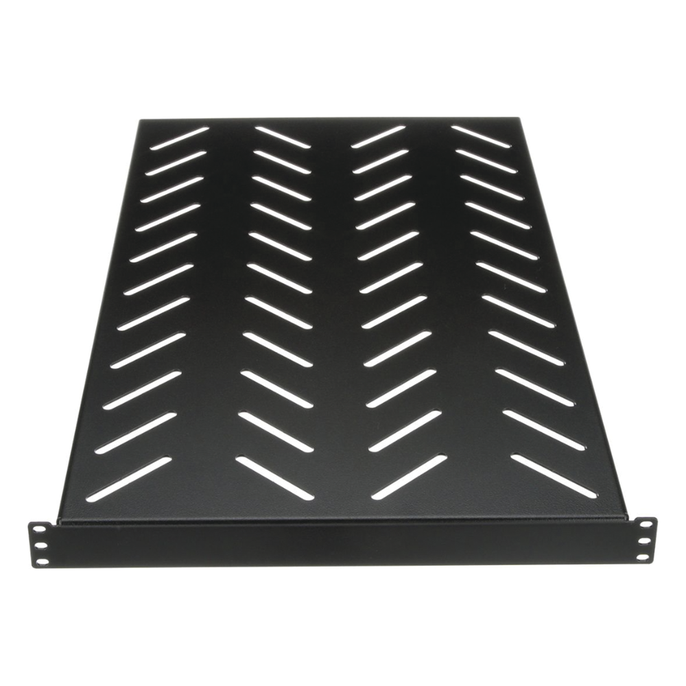 Charola para Soportar Equipos en Rack de 19" de 4 Postes, Profundidad Máxima de 30 in, Capacidad de Carga de 125 kg, 1 UR