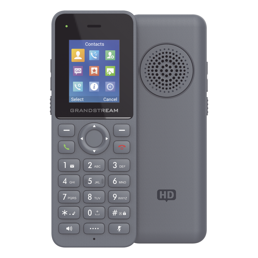 Teléfono Inalámbrico DECT HD, Hasta 20 cuentas SIP por sistema, Conferencia de audio de 3 vías, Audio HD