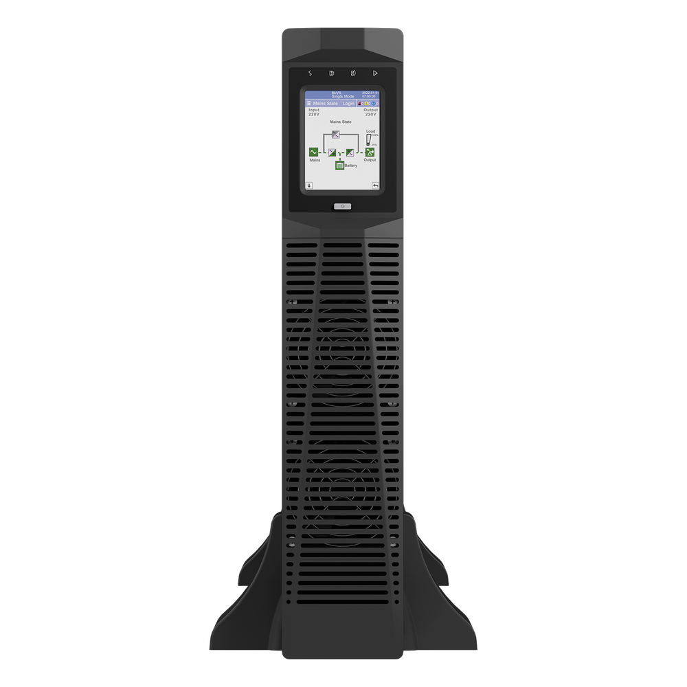 UPS de 10 kVA, Online Doble Conversión, 200 - 240 Vac de Entrada, Fase Única, Sin Baterías con Kit de Cables de Conexión de Baterías