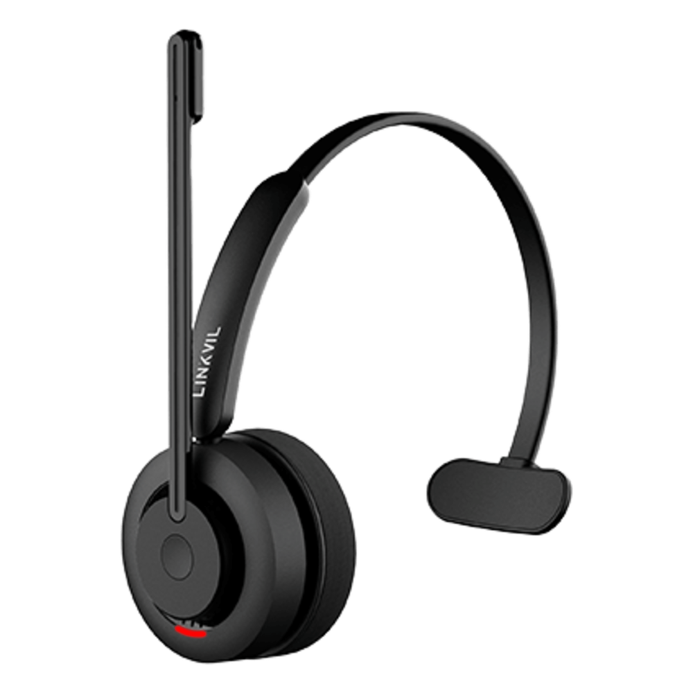 Diadema Inalámbrica / DECT 6.0 + Bluetooth 5.3 / Micrófono Rotable / Audio HD / Cancelación IA / Base de Carga