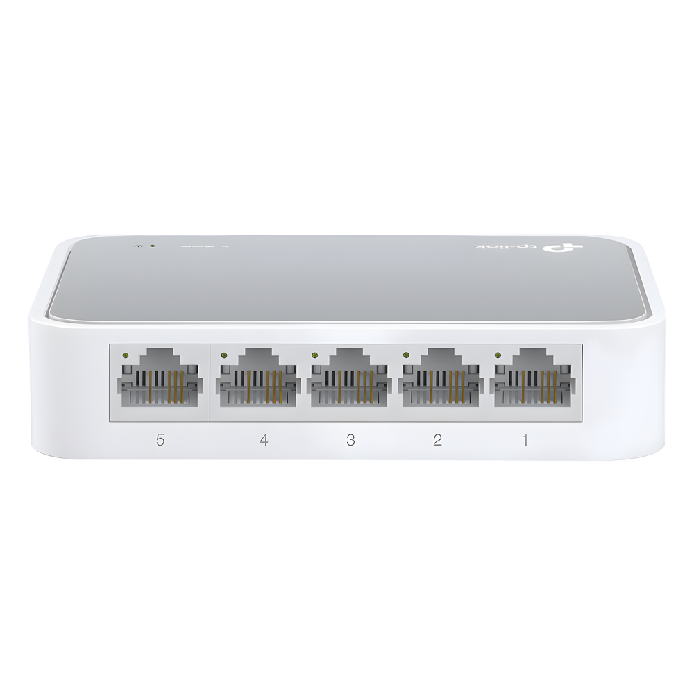 Switch de escritorio 5 puertos 10/100 Mbps