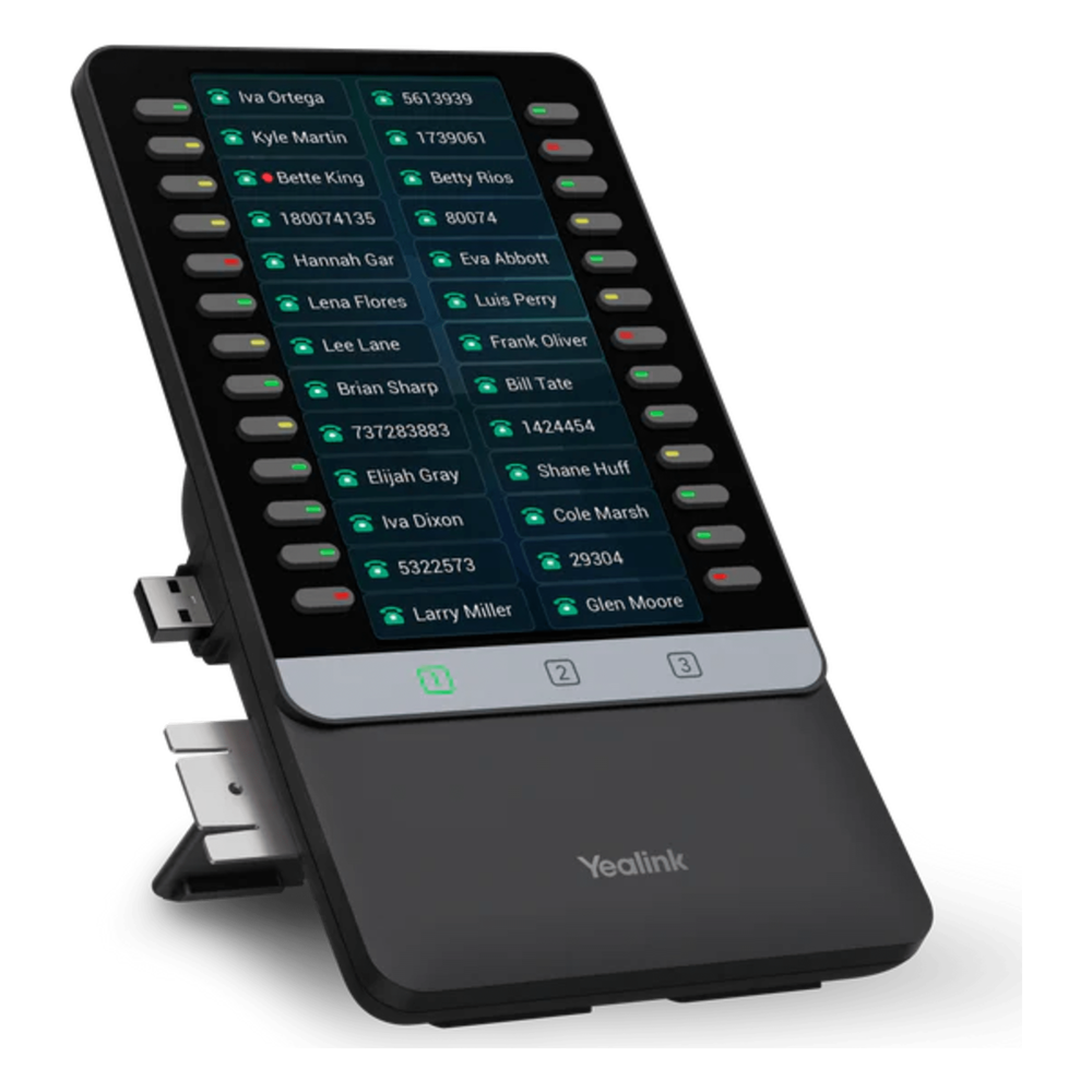 Módulo de Expansión EXP-55 de Yealink para Teléfonos IP Yealink Series T7X/T8X con Capacidad Para Hasta 78 Teclas Programables