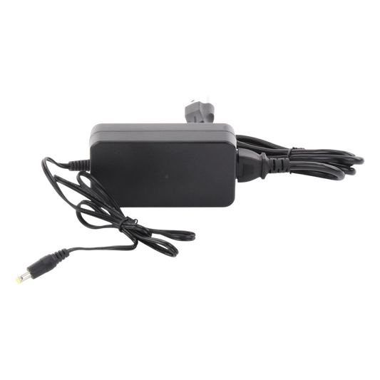 Fuente de poder con Cables de Extensión para Mayor Alcance 12 Vcc / 5 Amperes / Profesional / 0.5 metros a la toma de alimentación / 0.5 metros a la conexión del dispositivo
