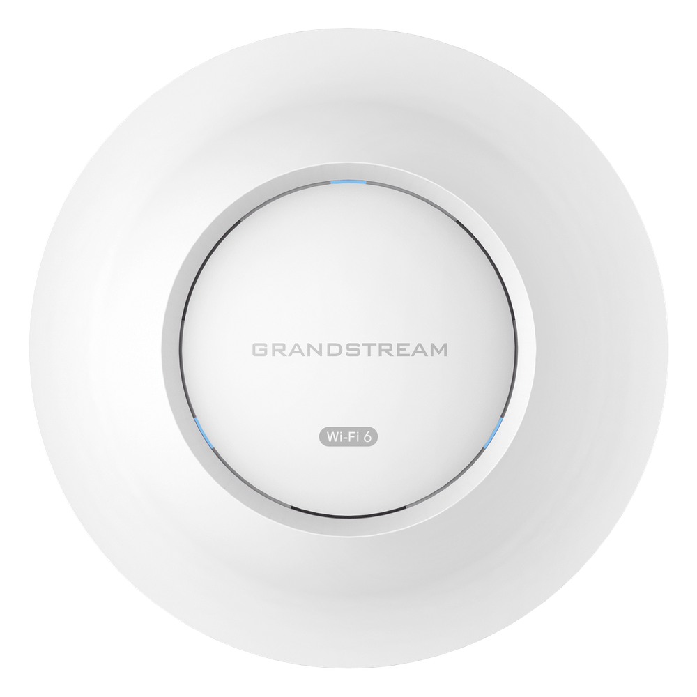 Punto de acceso inalámbrico Wi-Fi 6 para interiores GWN7662, MU-MIMO 4x4:4 con administración desde la nube gratuita o stand-alone.