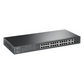 Switch PoE+ JetStream SDN Administrable 24 puertos 10/100 Mbps + 2 puertos 10/100/1000 Mbps (Uplink) + 2 puertos SFP (combo 2 RJ45 10/100/1000 Mbps), 250W, administración centralizada OMADA SDN