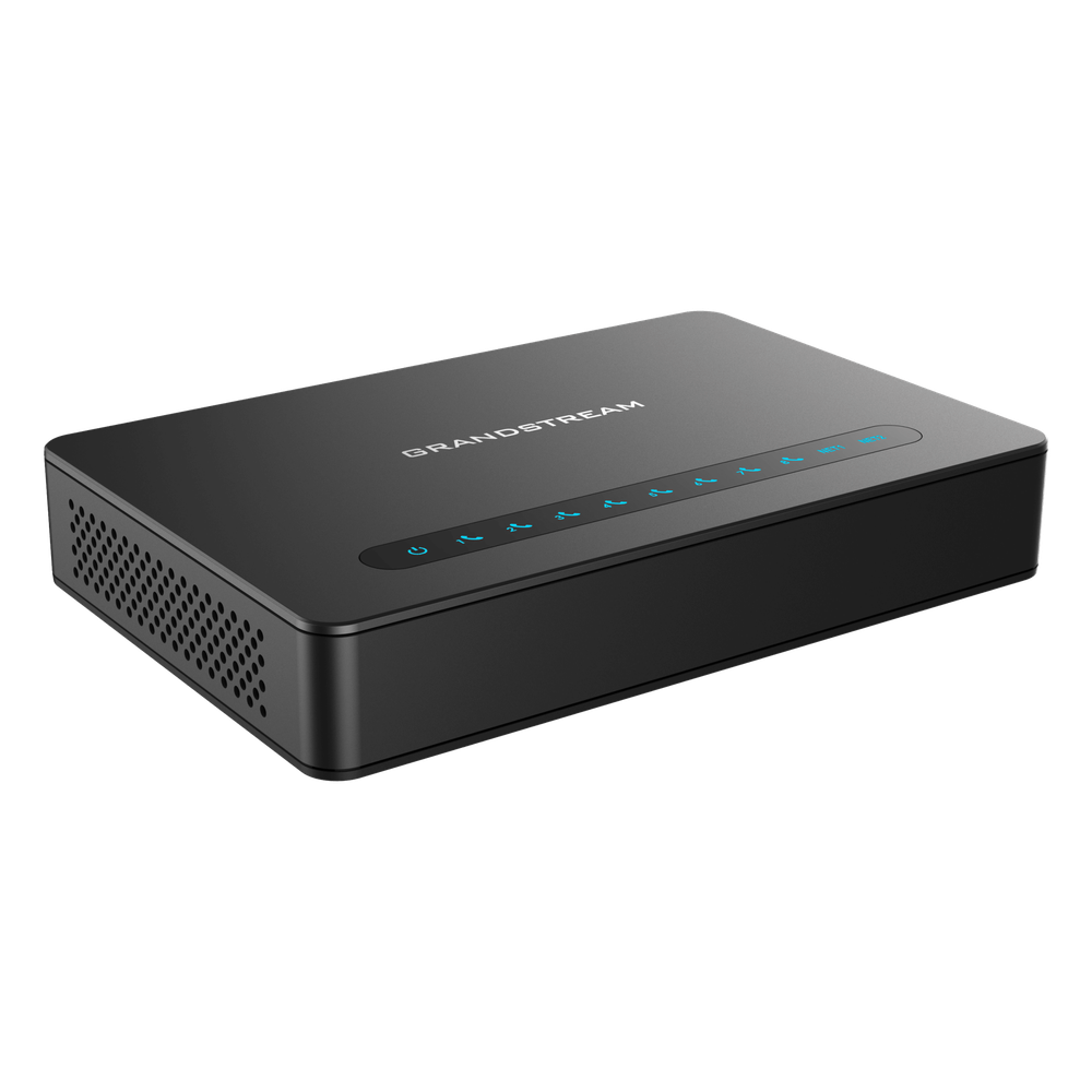 Gateway 8 Puertos FXS (Conectar Teléfono Análogo) con Router NAT Gigabit / 2 Perfiles SIP / Cifrado AES / Conferencia de Voz 3 Participantes / Calidad de Voz HD / Fax T.38 / 2 Puertos Gigabit / Aprovisionamiento Automatizado TR069