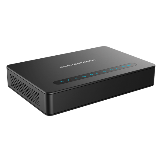 Gateway 8 Puertos FXS (Conectar Teléfono Análogo) con Router NAT Gigabit / 2 Perfiles SIP / Cifrado AES / Conferencia de Voz 3 Participantes / Calidad de Voz HD / Fax T.38 / 2 Puertos Gigabit / Aprovisionamiento Automatizado TR069
