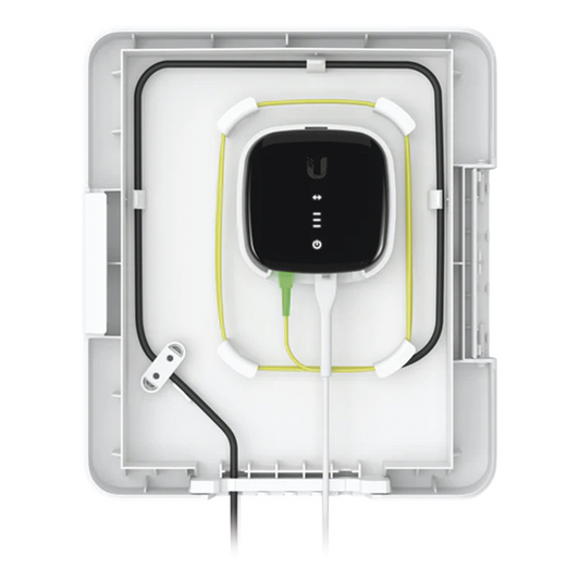 Ubiquiti Fiber Outdoor Terminal Box para Exterior Resistente a la Intemperie para Protección de Dispositivos Fiber, Apta para Montaje en Poste