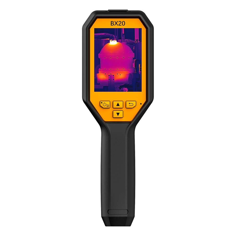 BX20 - Cámara Termográfica Portátil Antiexplosión (ATEX/IECEx) / Resolución IR 256 x 192 / Rango de -20°C a 550°C / Pantalla LCD 3.2" / Cámara Visual 2MP / Memoria 16GB