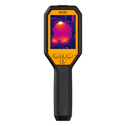 BX20 - Cámara Termográfica Portátil Antiexplosión (ATEX/IECEx) / Resolución IR 256 x 192 / Rango de -20°C a 550°C / Pantalla LCD 3.2" / Cámara Visual 2MP / Memoria 16GB