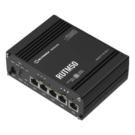 Ruter Celular 5G Dual-SIM con Wi-Fi 5 y 4 Puertos de Red + 1 Puerto WAN, Aprobado FIRSTNET