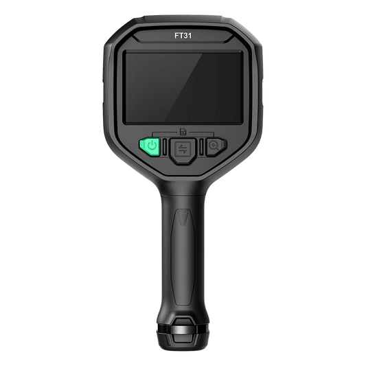 FT31 - Cámara Termográfica Portátil Lente Térmico 7 mm (384 x 288) / IP67 / Hasta 6 Horas de Funcionamiento Continuo