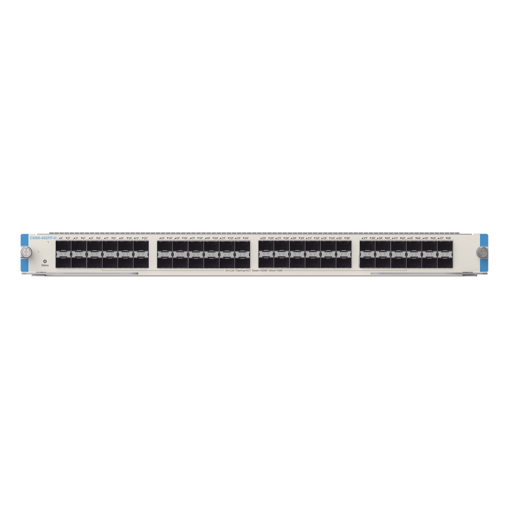 TARJETA DE 48 GIGABIT ETHERNET FIBER PORTS (SFP, LC) SERVICE MODULE PARA CHASIS RG-CS88-08
