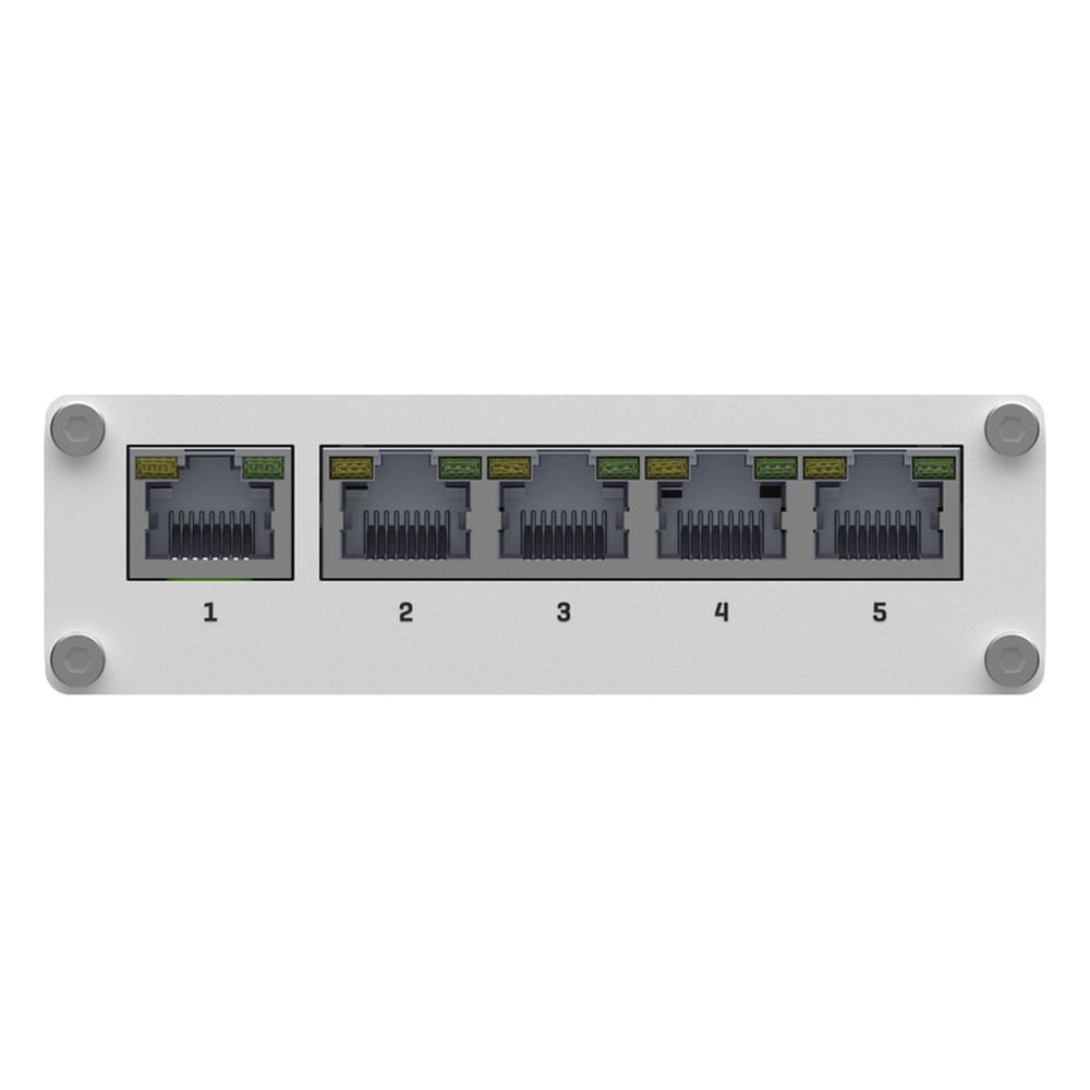Switch Industrial No-Administrable 5 puertos Gigabit