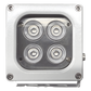 Iluminador LED de Alta Potencia | Luz Blanca | 10 Metros de Iluminación | Cobertura 120° | IP66 | Bajo Consumo de Energía | Fotocélula Incorporada | Soporte en “U” | Carcasa de Aluminio | Alta Transmitancia de Luz. | C