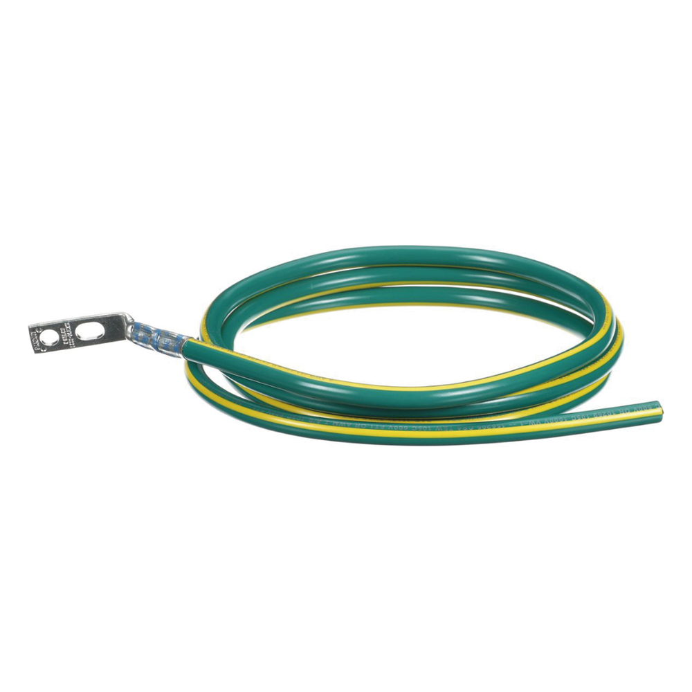Kit de Jumper para Conexión de Gabinete o Rack de Telecomunicaciones a Barra de Tierra Física, 6 AWG, 1.52 m de Largo