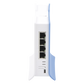 (hAP lite TC) 4 Puertos Fast Ethernet, Wi-Fi 2.4 GHz 802.11 b/g/n y base tipo Torre