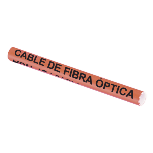 Marcador de Fibra Óptica Color Naranja, Diámetro de Aplicación: 6.4 a 12.5 mm (0.25 a 0.49 Pulgadas)