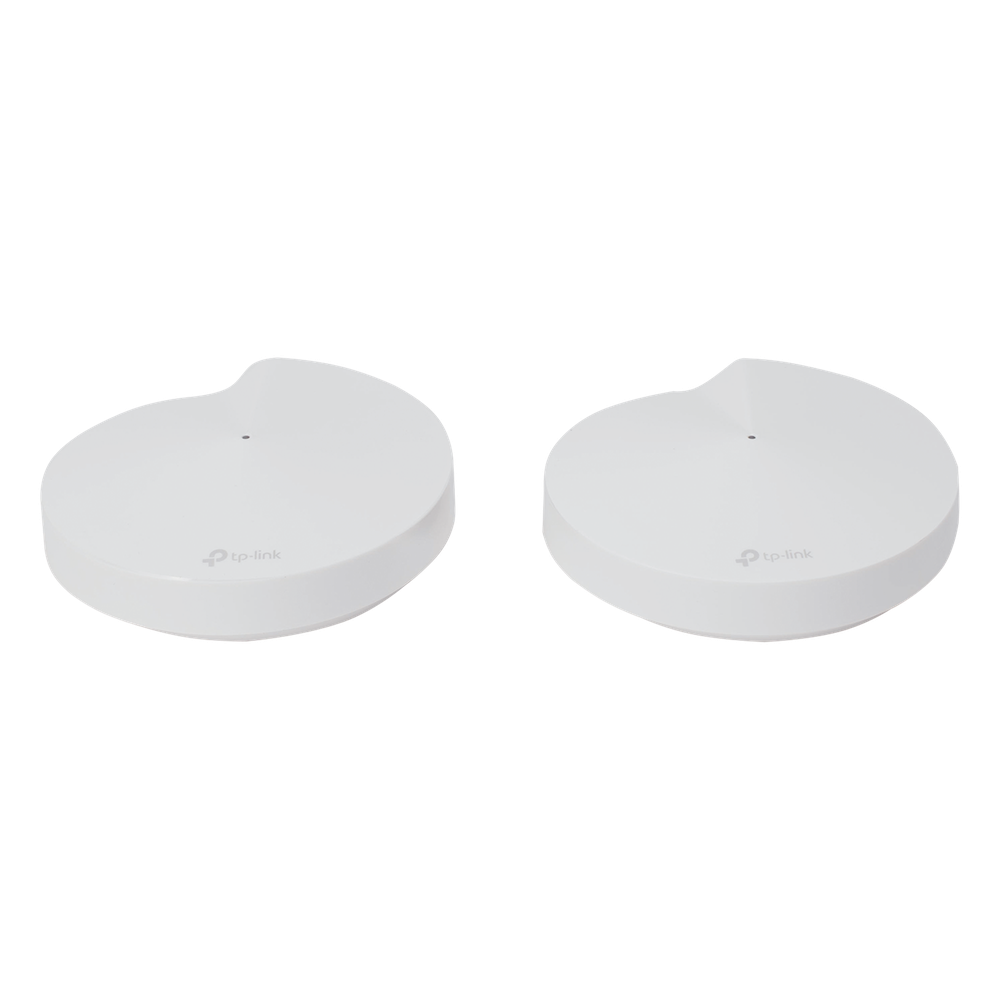 Kit 2 Routers Inalámbricos MESH Interior para Hogar / Doble Banda Wi-Fi 5 AC1300 Mbps / 2 Puerto Gigabit WAN/LAN / 4 Antenas Internas / Administración Mediante la App Deco (iOS, Android) / Protección HomeCare