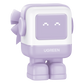 Cargador RobotGaN de 65W Serie UNO | 3 Puertos de Carga Rápida | 2 USB-C | 1 USB-A | PD 3.0 | QC 4.0 | Carga Inteligente | Tecnología GaN II | Zapato Magnético Extraíble | Carcasa Ignífuga | Pantalla LED