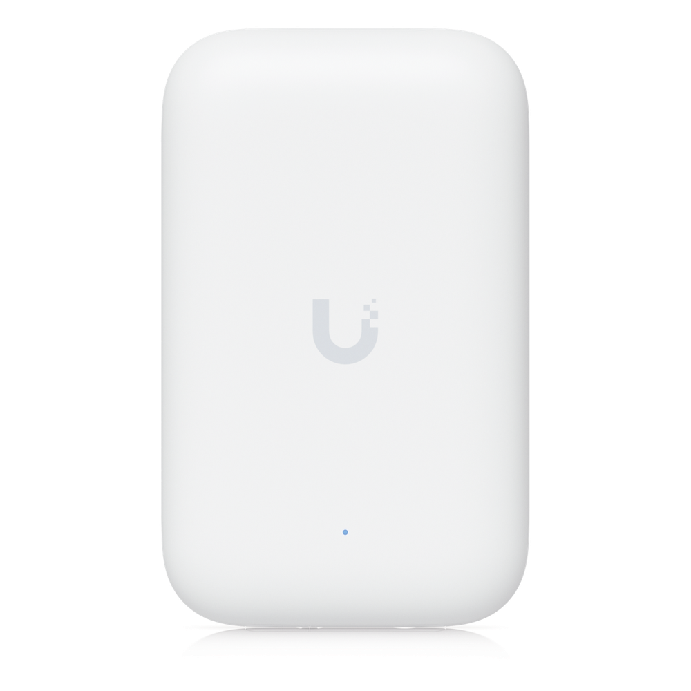 Access Point UniFi UK Ultra Navaja Suiza WiFi 5, MU-MIMO 2x2, instalación flexible, antena sectorial integrada, (2) conectores RP-SMA para antenas omnidireccionales externas, para interior o exterior (IPX6)