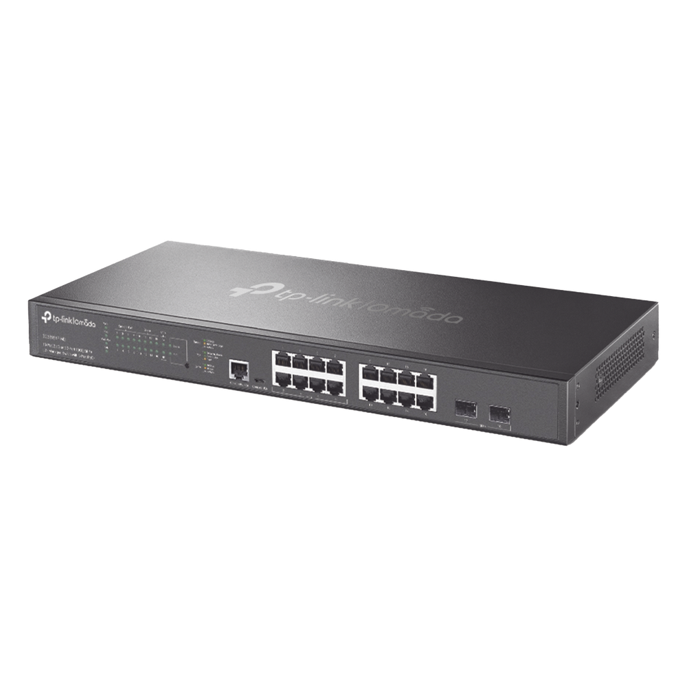 Switch L2+ Omada PoE+ / 16 Puertos MultiGigabit 2.5G / 8 Puertos 2.5G Sin PoE / 8 Puertos PoE+ 2.5G / 2 Puertos SFP+ 10G / Administración Centralizada Omada o Stand-Alone / Multicast IGMP / Presupuesto PoE 240W / Montaje en Rack