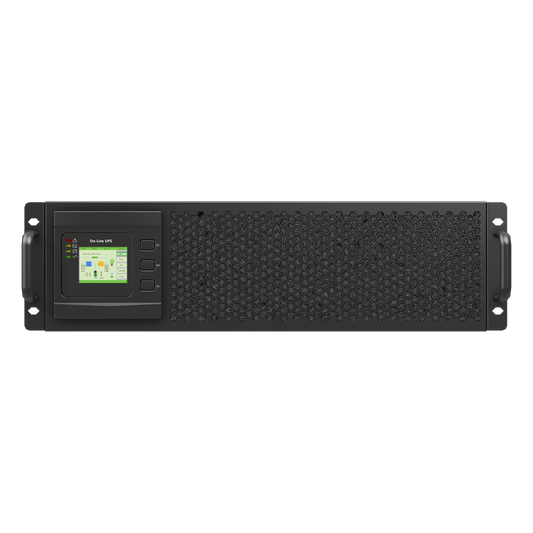 UPS de 10 KVA/10 kW, Online Doble Conversión, 120 Vac de Entrada 3 Fases, Entrada Hardwired, Onda Senoidal Pura, Torre o Rack