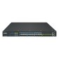 Switch Gestionado Capa 3 Multi-puerto 10G/25G + 2/4-Puerto 100G QSFP28 / 880-1520 Gbps Non-Blocking / Stacking 10 Unidades / Enrutamiento OSPF, BGP, RIP, VRRP / ERPS G.8032 / Slot Para Fuente Redundante AC/DC / Data Center y AI Infrastructure