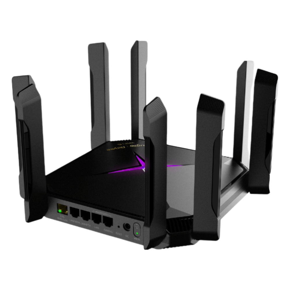 Home Router inalámbrico Wi-Fi 6 MESH , Diseñado para GAMING con doble puerto WAN Gigabit para Sumar Ancho de banda, 4 puertos LAN Gigabit., WI-FI 6 2x2 doble Banda