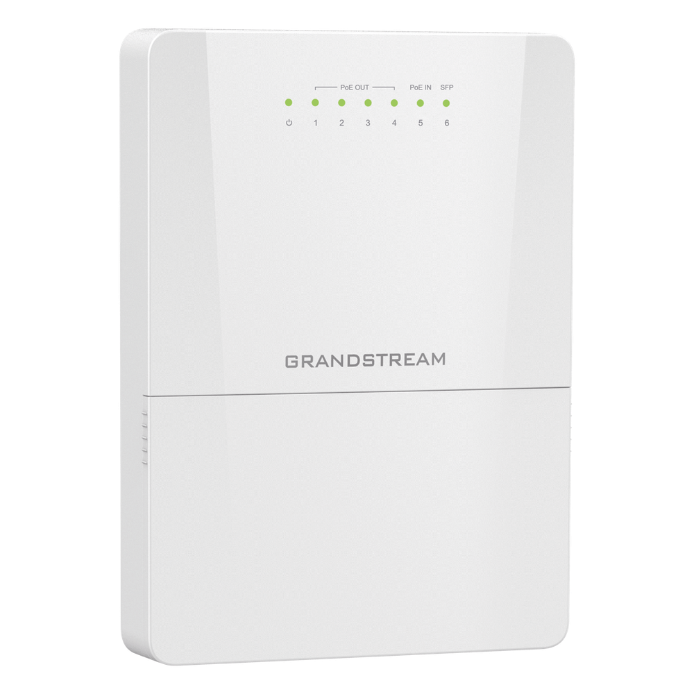 Switch PoE Lite administrable para exteriores de 6 puertos (5GE+1SFP) / Clasificación IP66 a prueba de polvo y agua