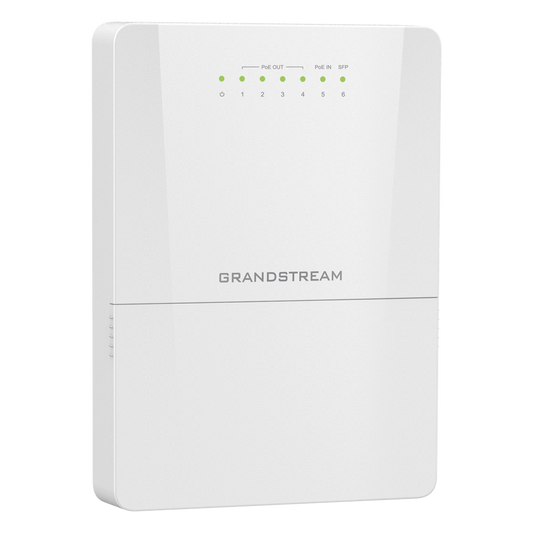 Switch PoE Lite administrable para exteriores de 6 puertos (5GE+1SFP) / Clasificación IP66 a prueba de polvo y agua