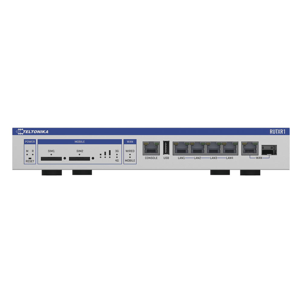 Router Empresarial Quad-Core, LTE(4.5G) Cat6, VPN, Doble ranura SIM, Montaje en Rack