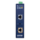 Inyector Industrial, Multi-Gigabit 802.3bt PoE++ / 95W / 2 Puertos RJ45 / 10M/100M/1G/2.5G/5Gbps / IP30 / -40 a 75°C / Montaje en Riel DIN o Pared