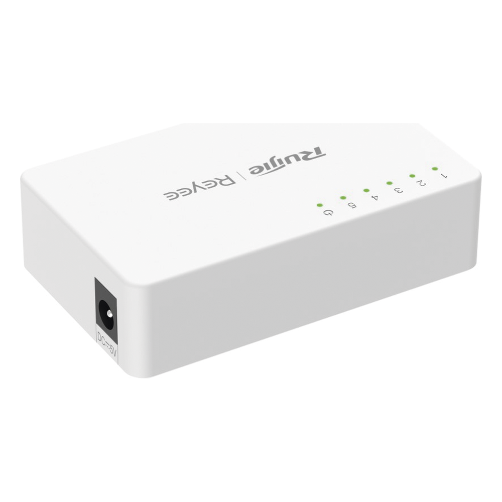 Switch no administrable, Visible en la Topología de la Nube, 5 puertos Gigabit 1G