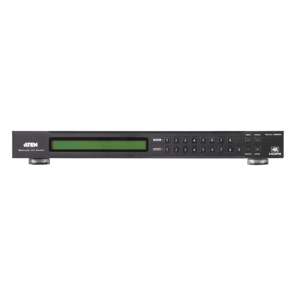 Matriz HDMI 8x9 | Escalador 4K | HDCP 2.2 | Compatible con VideoWall | EDID Expert