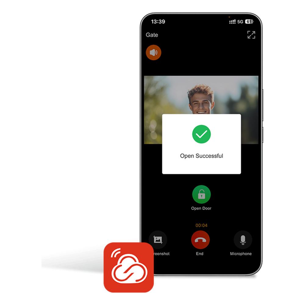 Licencia Permanente, Un Usuario Principal y 4 usuarios adicionales para App Fanvil Link , Monitoreo, Apertura Remota, Creación de Códigos QR