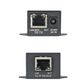 Kit de Extensor PoE/PoE+, Hasta 610 Metros (2000 ft) con Cable Cat5e o Cat6, 10/100Mbps, Incluye Transmisor, Receptor y Fuente de Alimentación