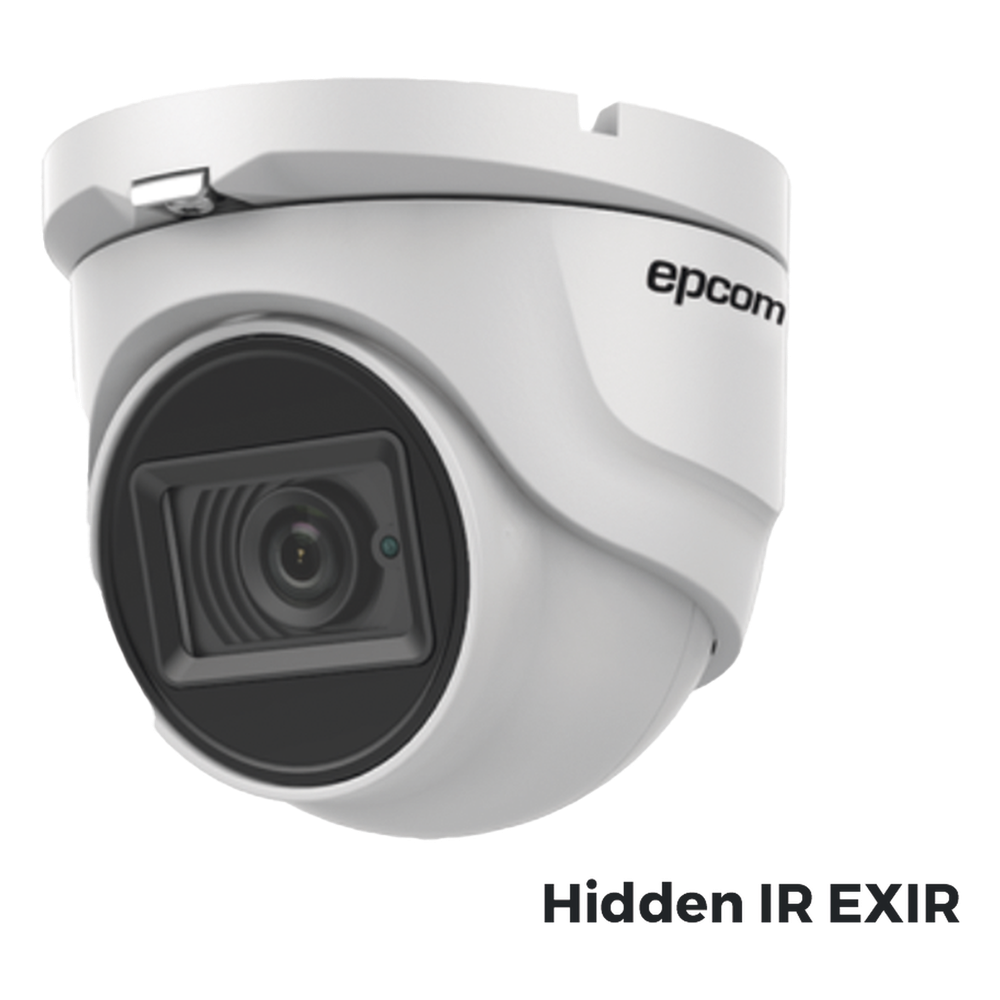 Eyeball TURBOHD 4K (8Megapixeles) / Gran Angular 102º / Lente 2.8 mm / Exterior IP67/ IR EXIR 30 mts / dWDR / TVI-AHD-CVI-CVBS