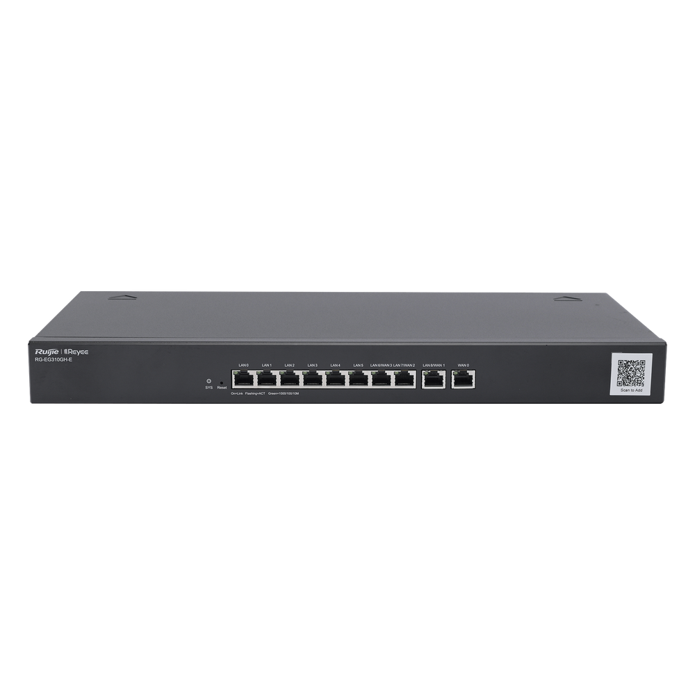 Router Balanceador con Función SD-WAN, Hasta 4 Servicios de Internet y hasta 350 clientes con desempeño de 1.5 Gbps