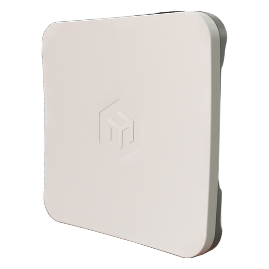 (SXTsq 5 ax) CPE Exterior Wi-Fi 6 con Antena de 16 dBi / MIMO 2x2 / Puerto Gigabit / PoE Pasivo