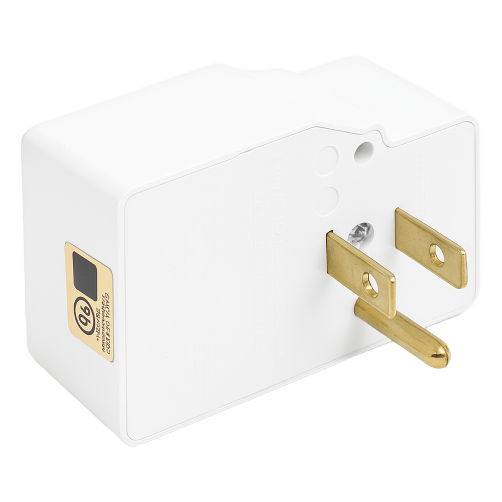 Protector Plug Pared / 120 VCA 15 A / 40,000 A / LED Diagnóstico / Transformadores de Alarma