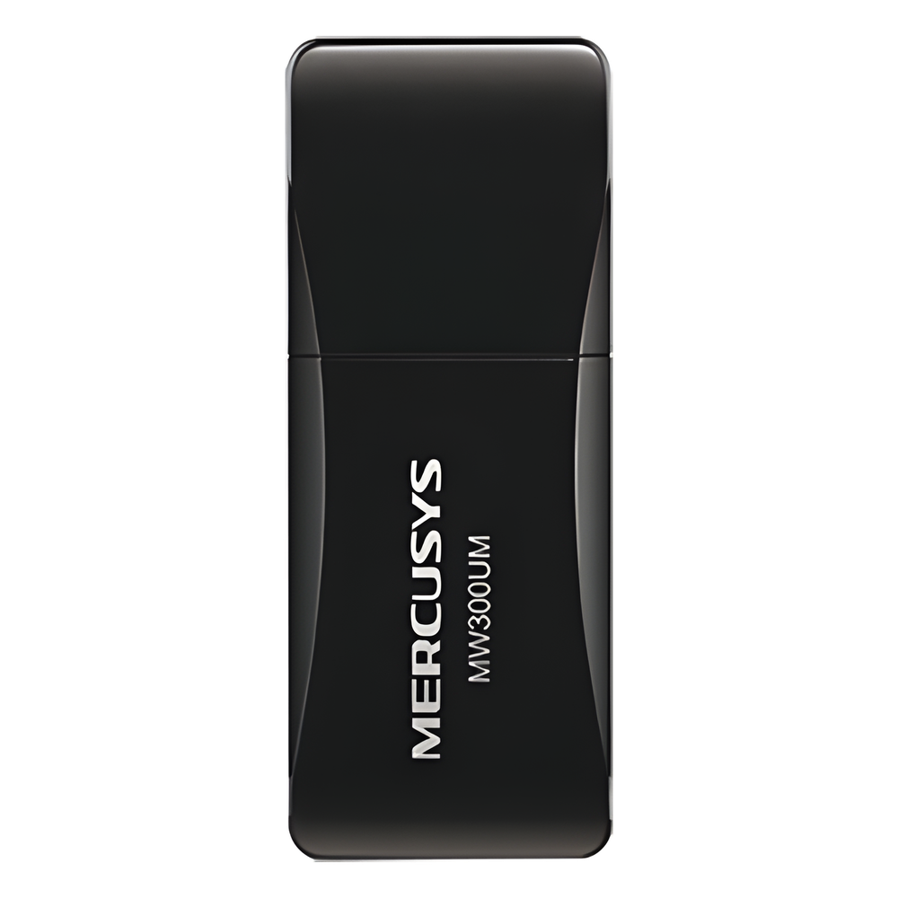 Adaptador Inalámbrico N / 300 Mbps 2.4 GHz / 2 antenas Internas / Diseño Portátil / Más comodo