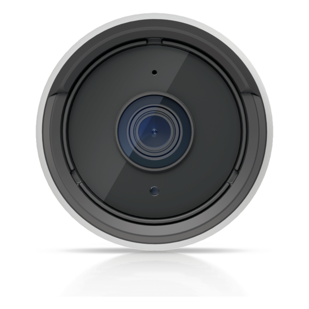 Cámara UniFi Protect G6 Bullet, PoE, 1.8" 4K, AI Multi-TOPS, Visión Nocturna IR 30m, Protección IP66, Reconocimiento Facial y Placa, Montaje en Pared, Techo y Poste