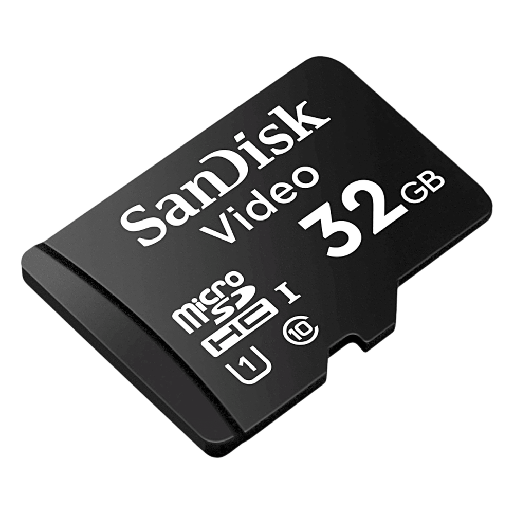 Memoria microSD SanDisk 32GB / Alta Resistencia / Videovigilancia / Clase 10