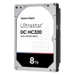 Disco Duro Enterprise 8 TB / Wester Digital (WD) / Serie Ultrastar / Recomendado para Data Center y NVRs de Alta Capacidad / Alto Performace