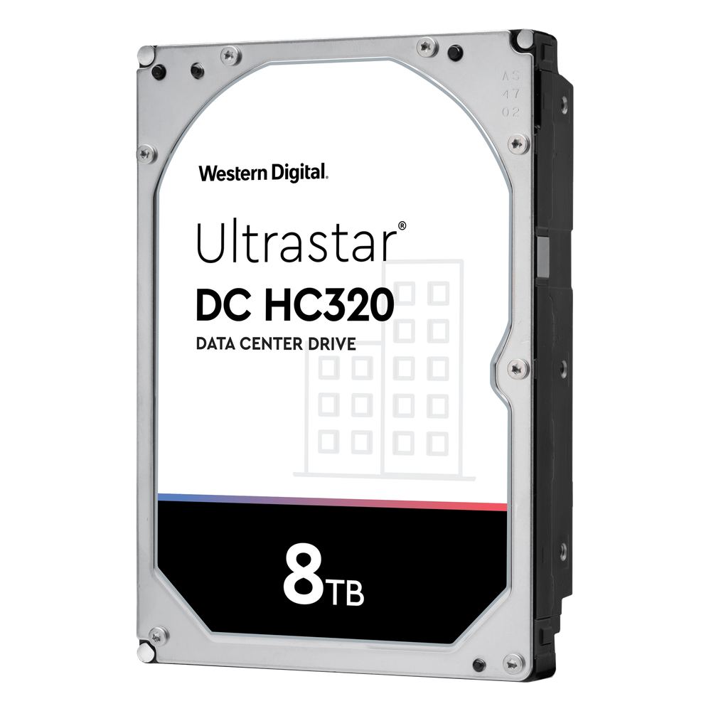Disco Duro Enterprise 8 TB / Wester Digital (WD) / Serie Ultrastar / Recomendado para Data Center y NVRs de Alta Capacidad / Alto Performace
