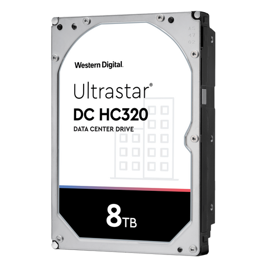 Disco Duro Enterprise 8 TB / Wester Digital (WD) / Serie Ultrastar / Recomendado para Data Center y NVRs de Alta Capacidad / Alto Performace