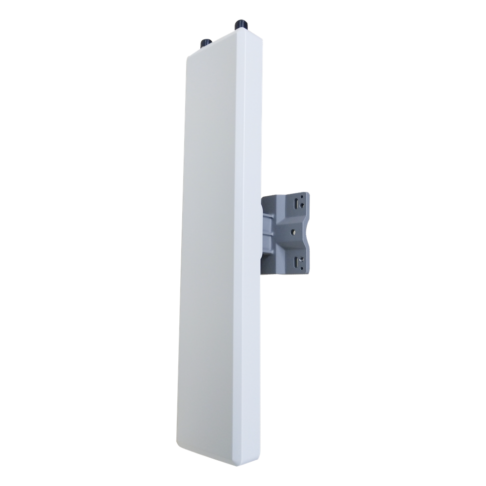 Antena Sectorial de 70° de Apertura en 2.4 GHz de 14 dBi, Conectores N-Hembra, Polaridad Cruzada